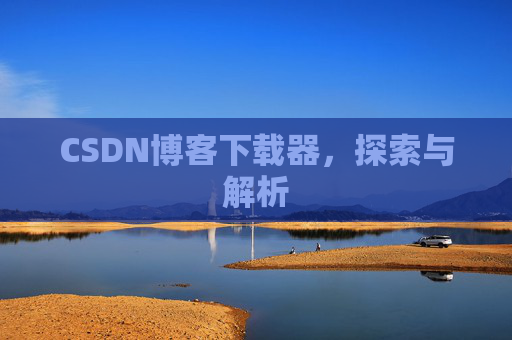 CSDN博客下载器，探索与解析